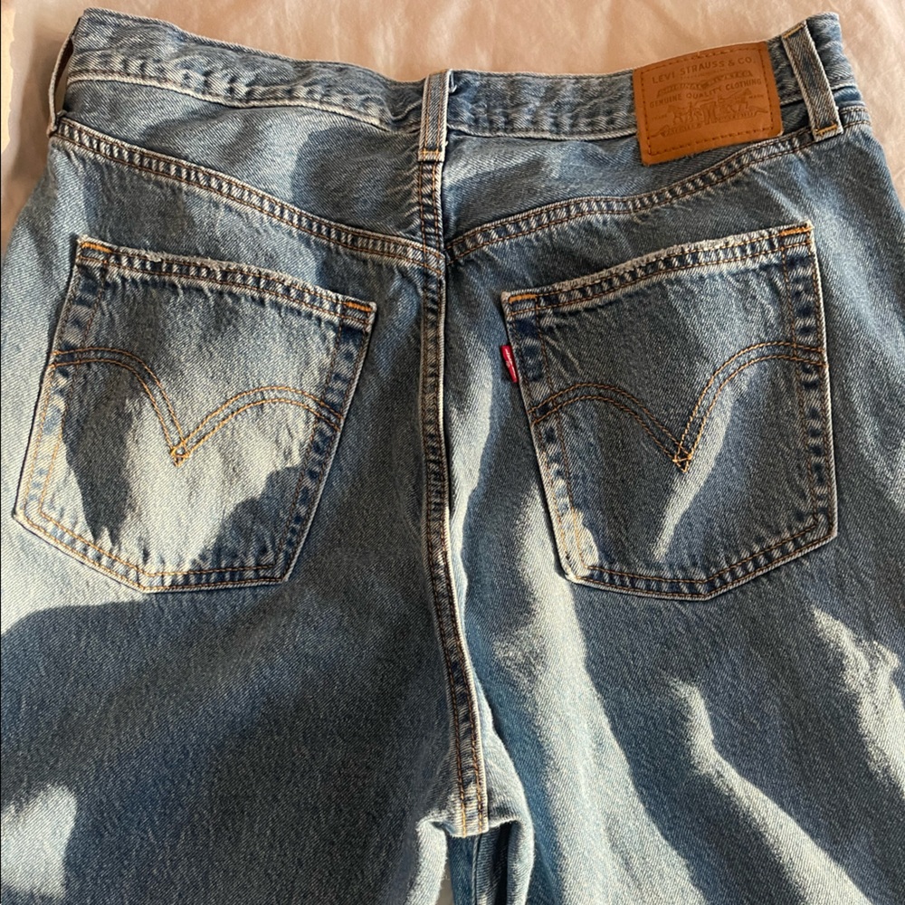 Levi’s Ribcage Straight Ankle Jeans 32 Waist